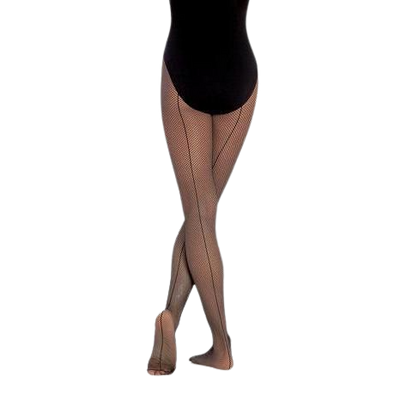 Adult TotalStretch Seamed Fishnet Tights