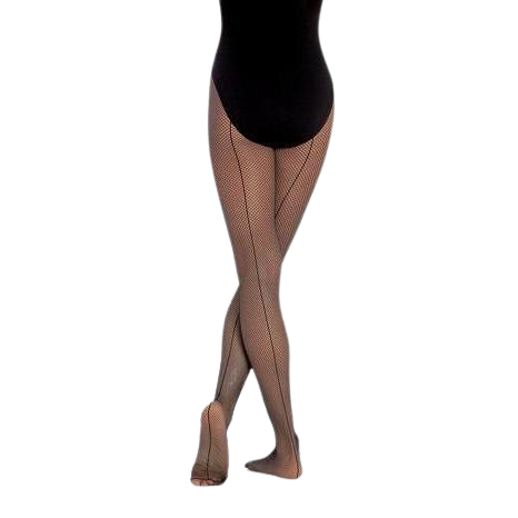 Adult TotalStretch Seamed Fishnet Tights