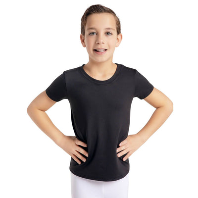 Boys' Studio Collection Crew Neck Tee - Black