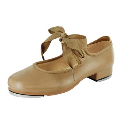 Child Annie Tyette Tap Shoes - Bloch Tan